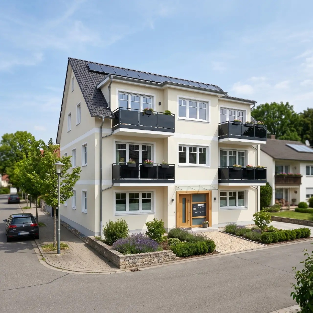 Begener Fassadendämmung Förderung Mehrfamilienhaus
